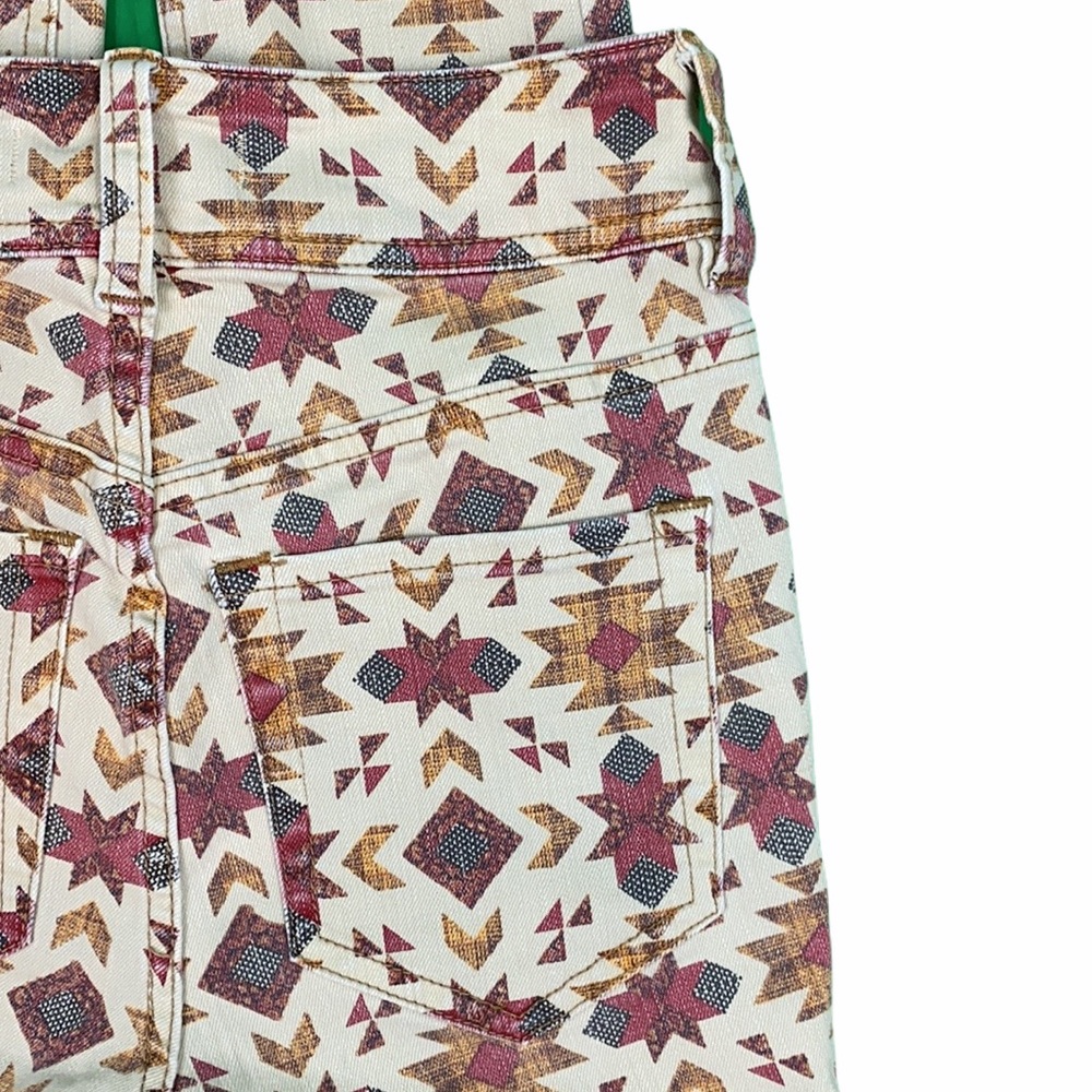 Free People Wild Child Southwest Print Skinny Jeans - Picture 5 of 14